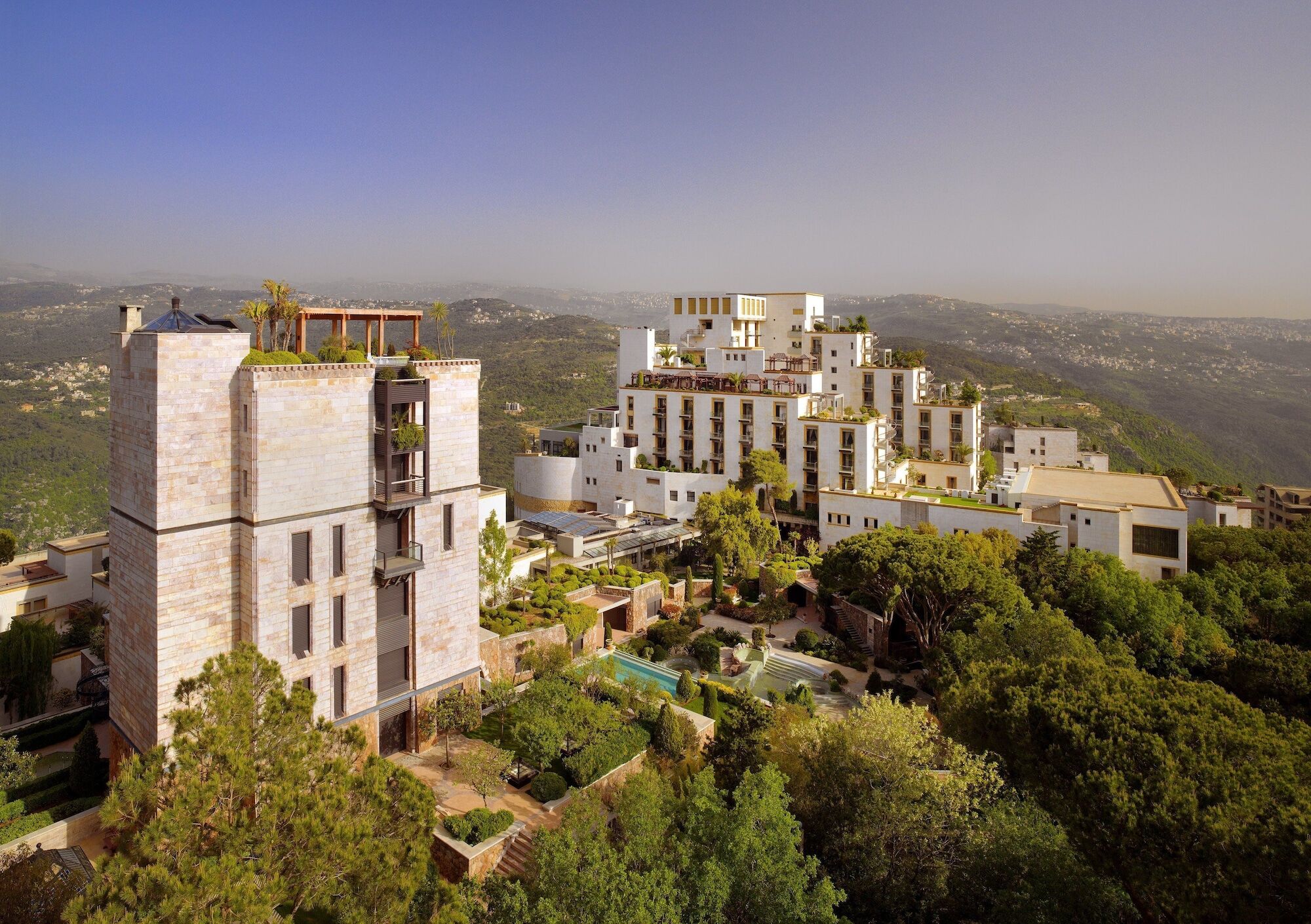 Grand Hills Hotel & Spa Brummana Exterior foto