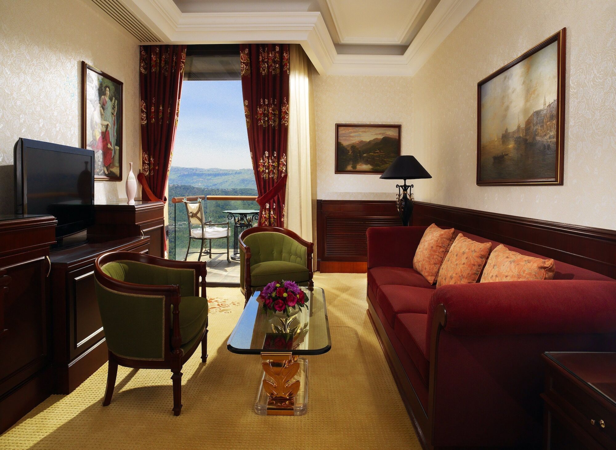 Grand Hills Hotel & Spa Brummana Exterior foto
