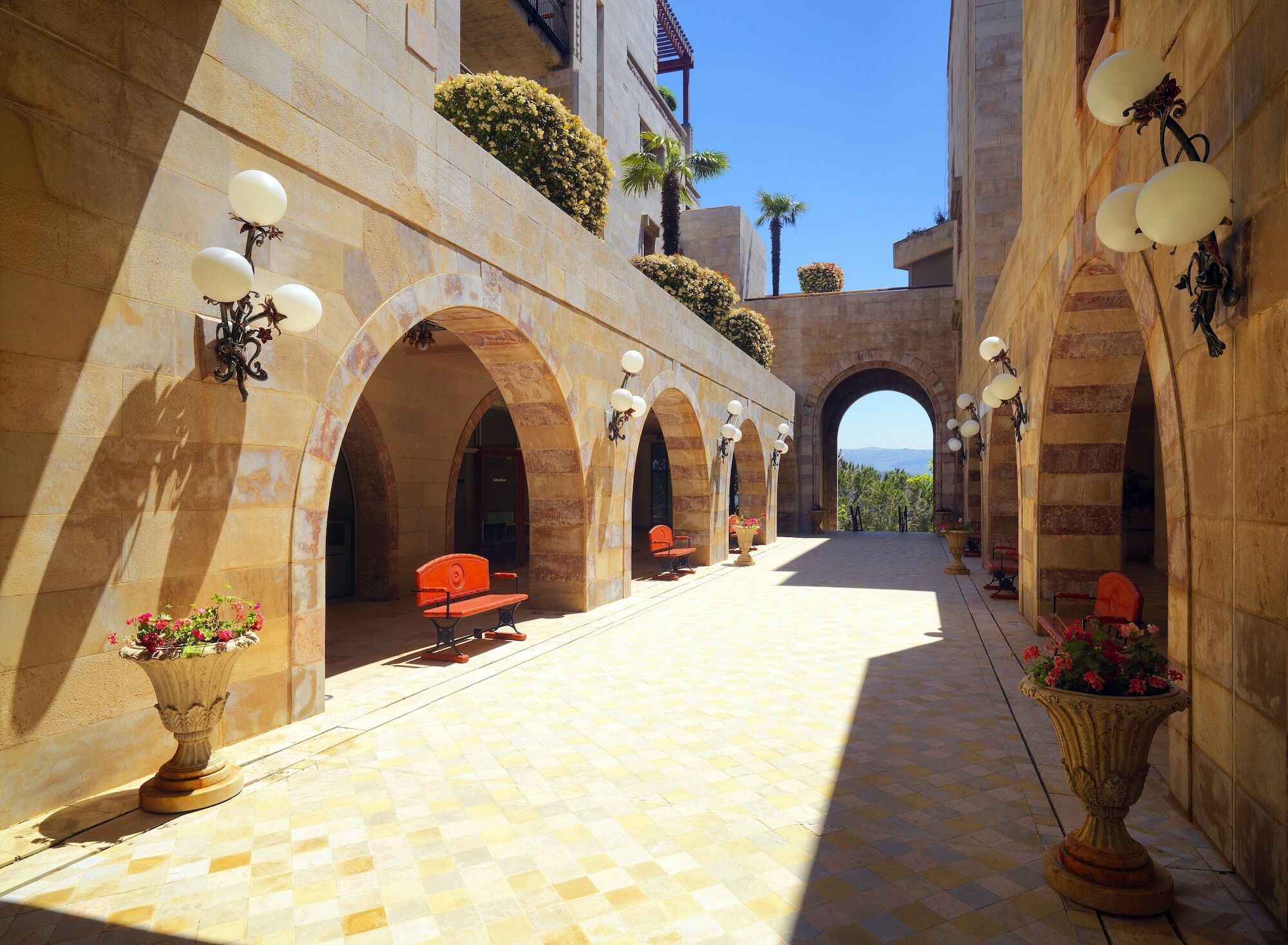Grand Hills Hotel & Spa Brummana Exterior foto